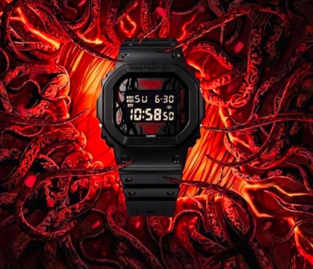 CASIO Stranger Things DW-5600STT-1JR 新品 G-SHOCK（Gショック） Stranger Things コラボレーションモデル