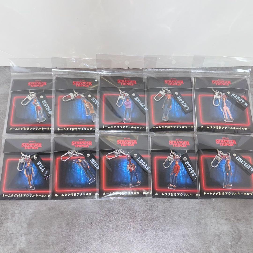 コミコン限定 ストレンジャーシングス ネームタグ付きアクリル