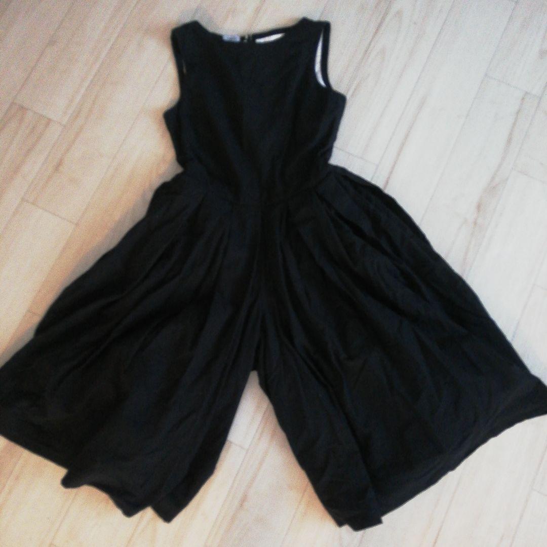 YAECA ノースリーブ キュロットワンピース オールインワン