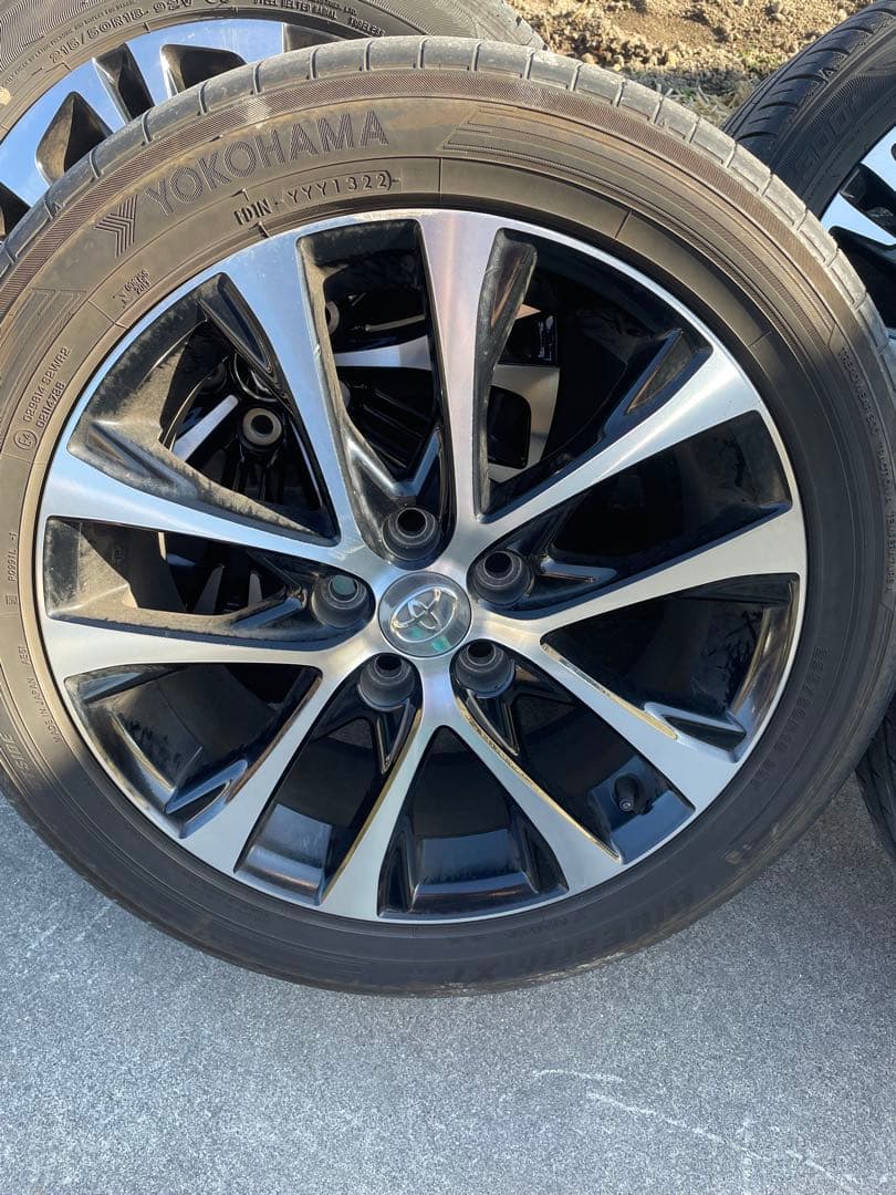 エスティマ純正ホイールセット　225/50/r18