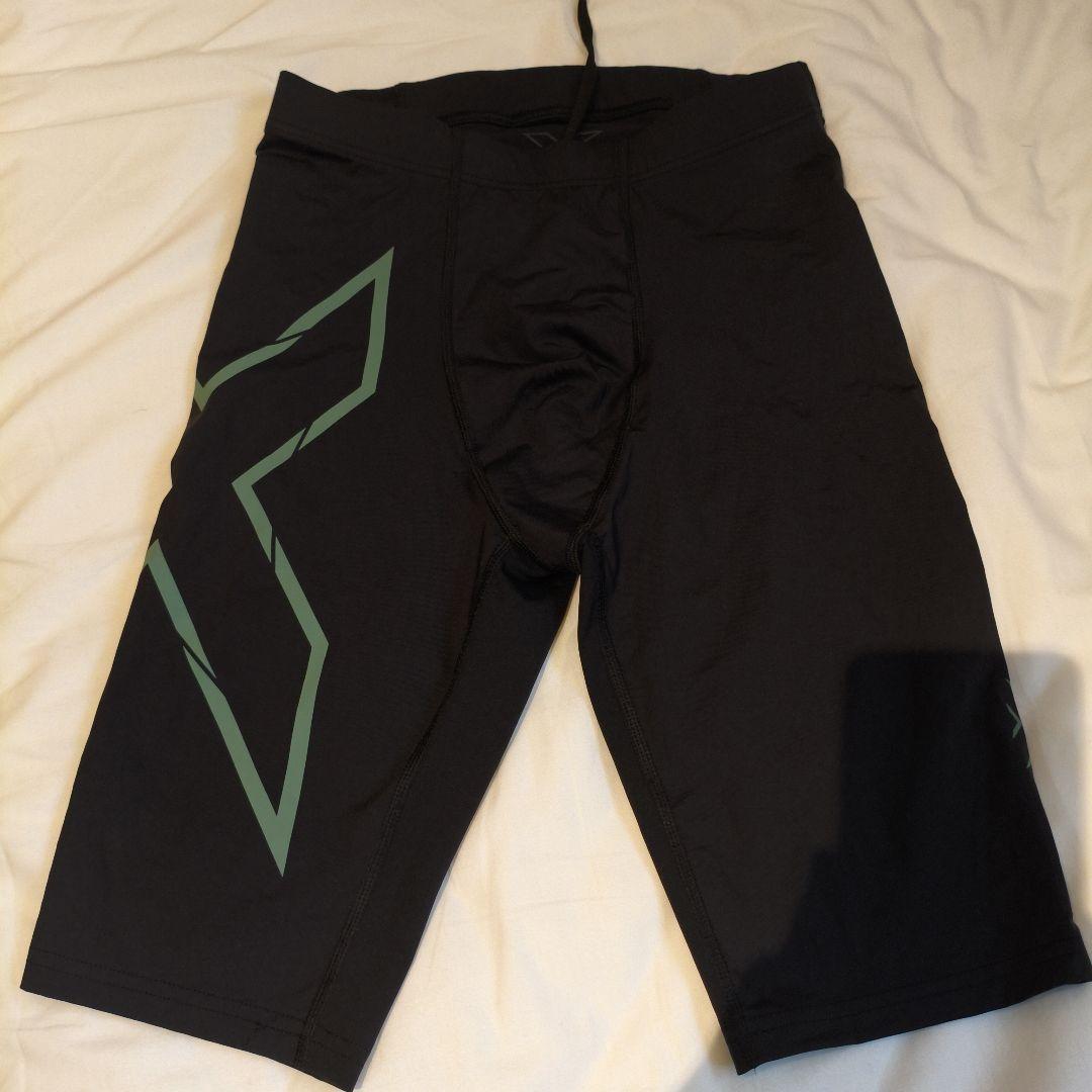 【美品】2XU ハーフタイツMCS Mサイズ 2XU MCS】評判のハーフタイプのランニングタイツ・効果・サイズ感