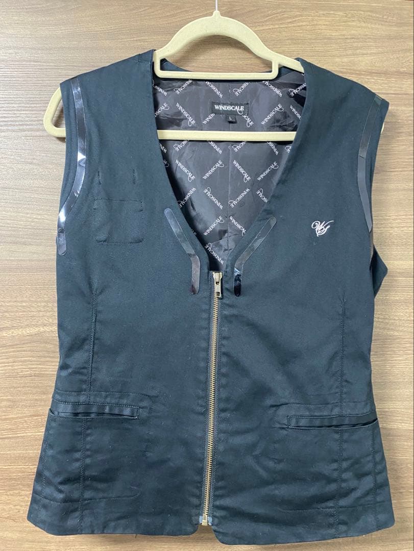 【sim.k様】WINDSCALE ベスト　2018年モデル WIND SCALE ウインドスケールベスト ブラック・チャコールグレー