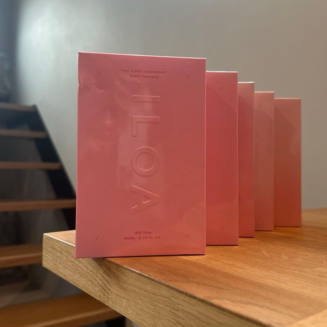 【ILOA】イロア カラーシャンプー ピンク 185ml × 5箱 Amazon | ILOA Hair Color Supplement イロア カラーシャンプー ピンク