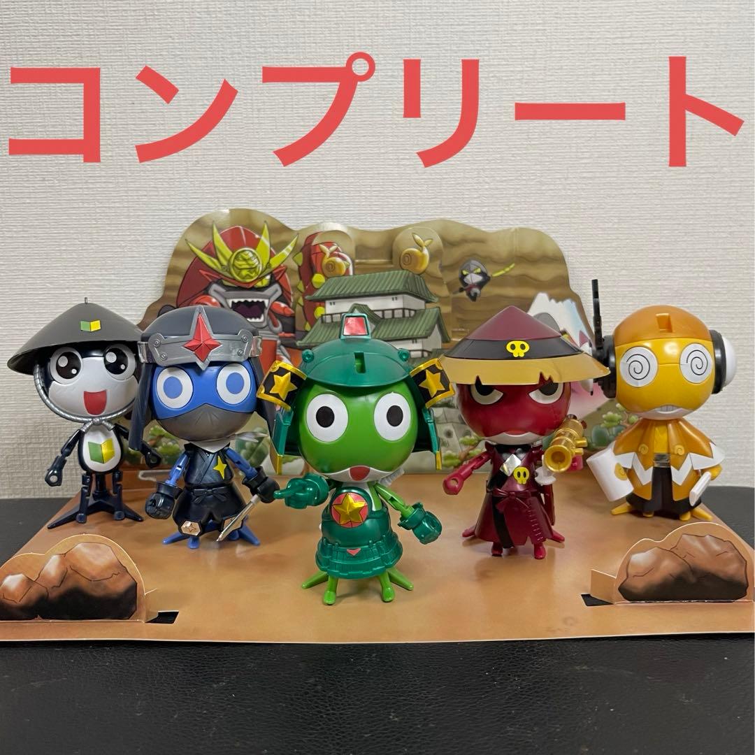 ケロロ軍曹 プラモコレクション フィギュア 武者ケロロ小隊セット