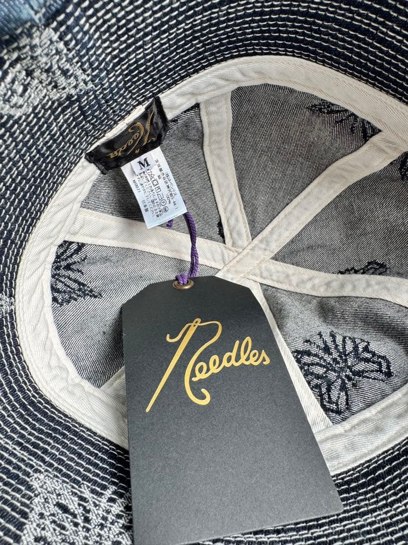 月曜削除。ニードルズ NEEDLES パピリオン デニム バケットハット