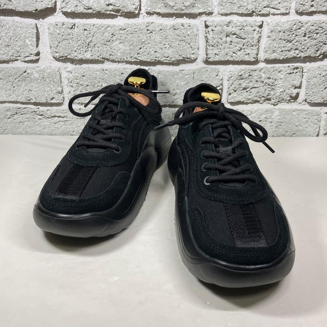 【未使用級】UGG スニーカー 23.5cm 黒 厚底 LA CLOUD LOW