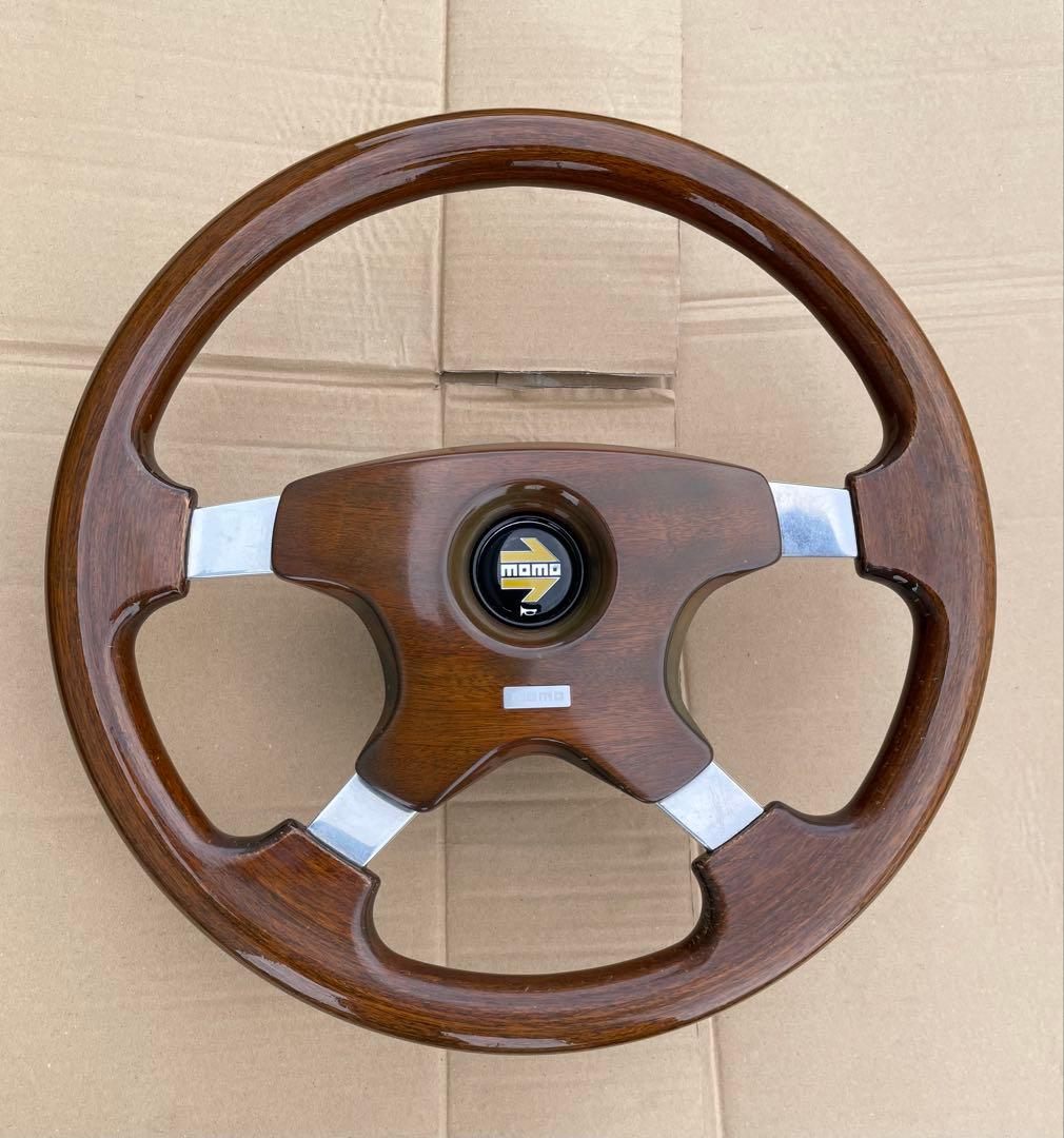 MOMOアストラ ウッド ステアリング 希少 美品 Yahoo!オークション - MOMO ASTRA モモ アストラ 36Φ 90年製 ウッド