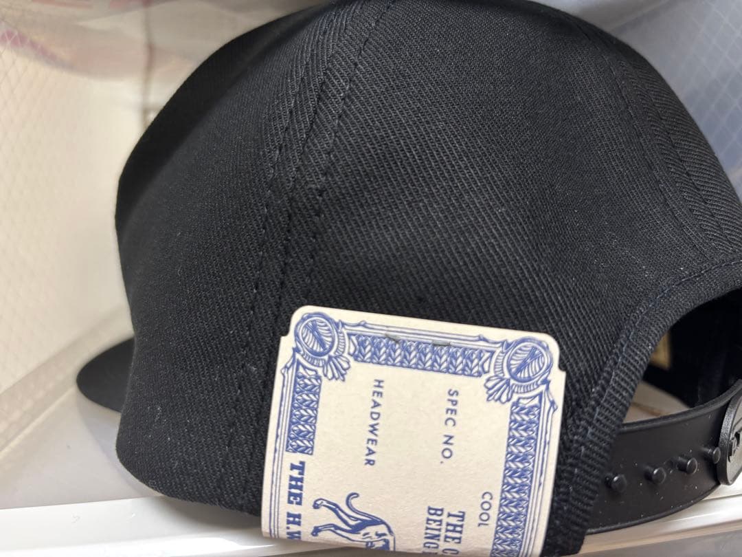 H.W.DOG & CO. ブラックキャップ