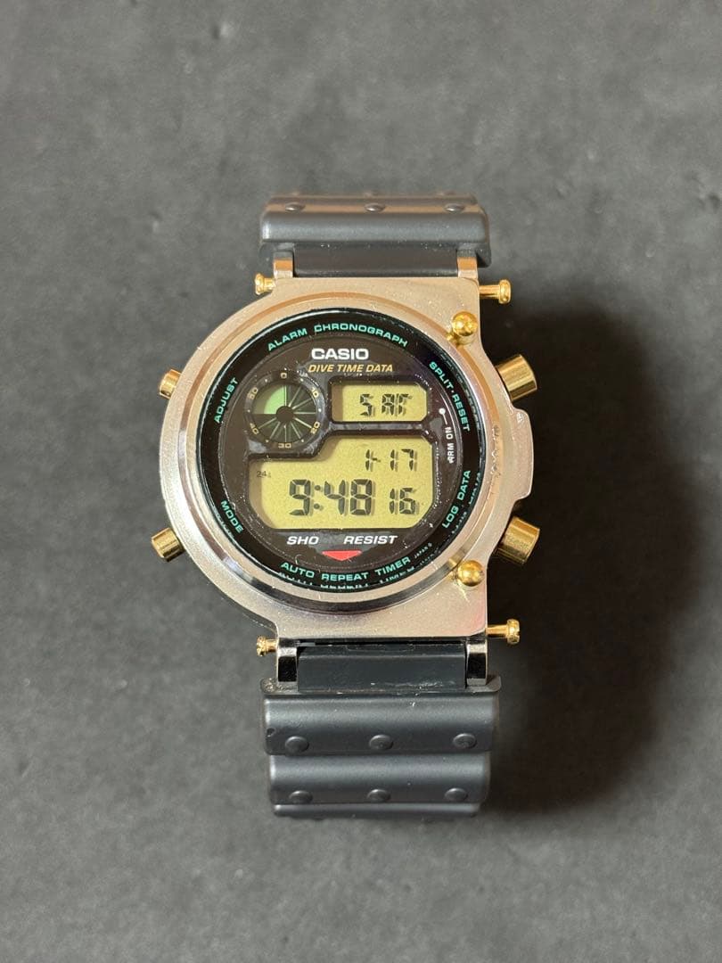 CASIO初代フロッグマン G-SHOCK DW-6300 DW-6300-1 初代フロッグマン カシオ公式レストア品 国内モデル – G-BRIDGES
