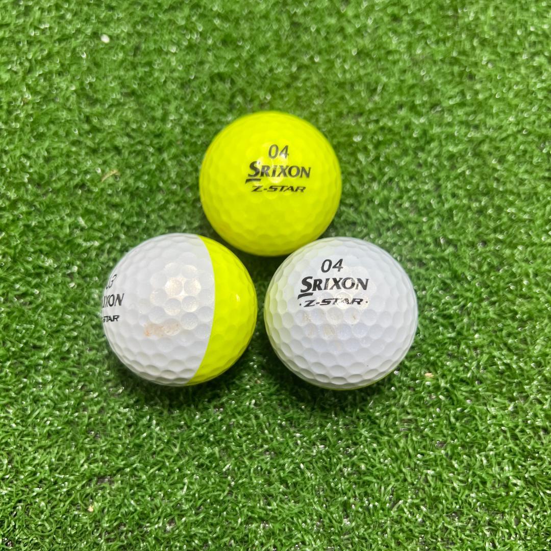 A49】SRIXON Z-STAR DIVID 黄ロストボール 24球 - メルカリ