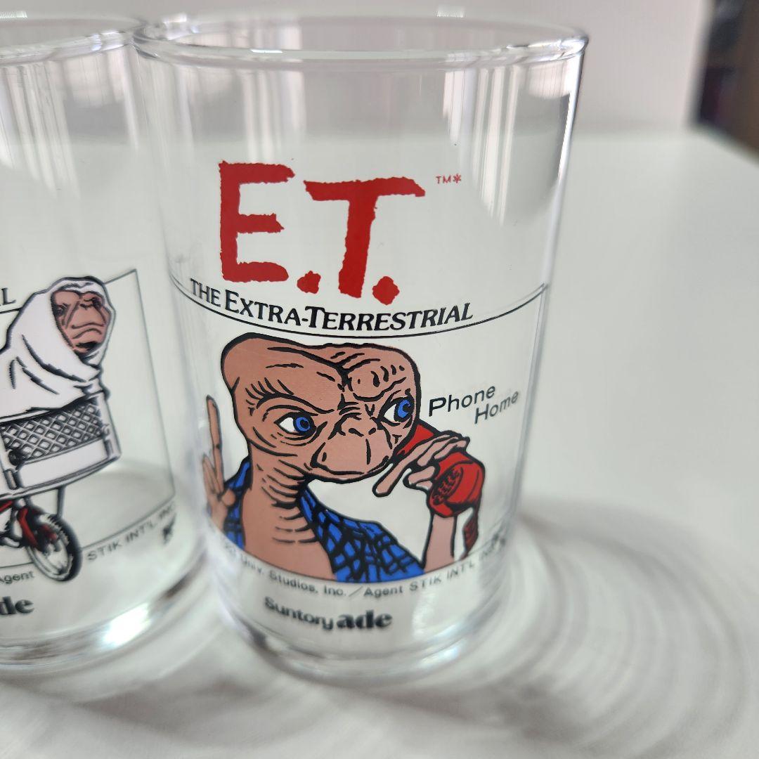 非売品 激レア サントリー E.T. グラス 非売品 昭和レトロ ETグラス