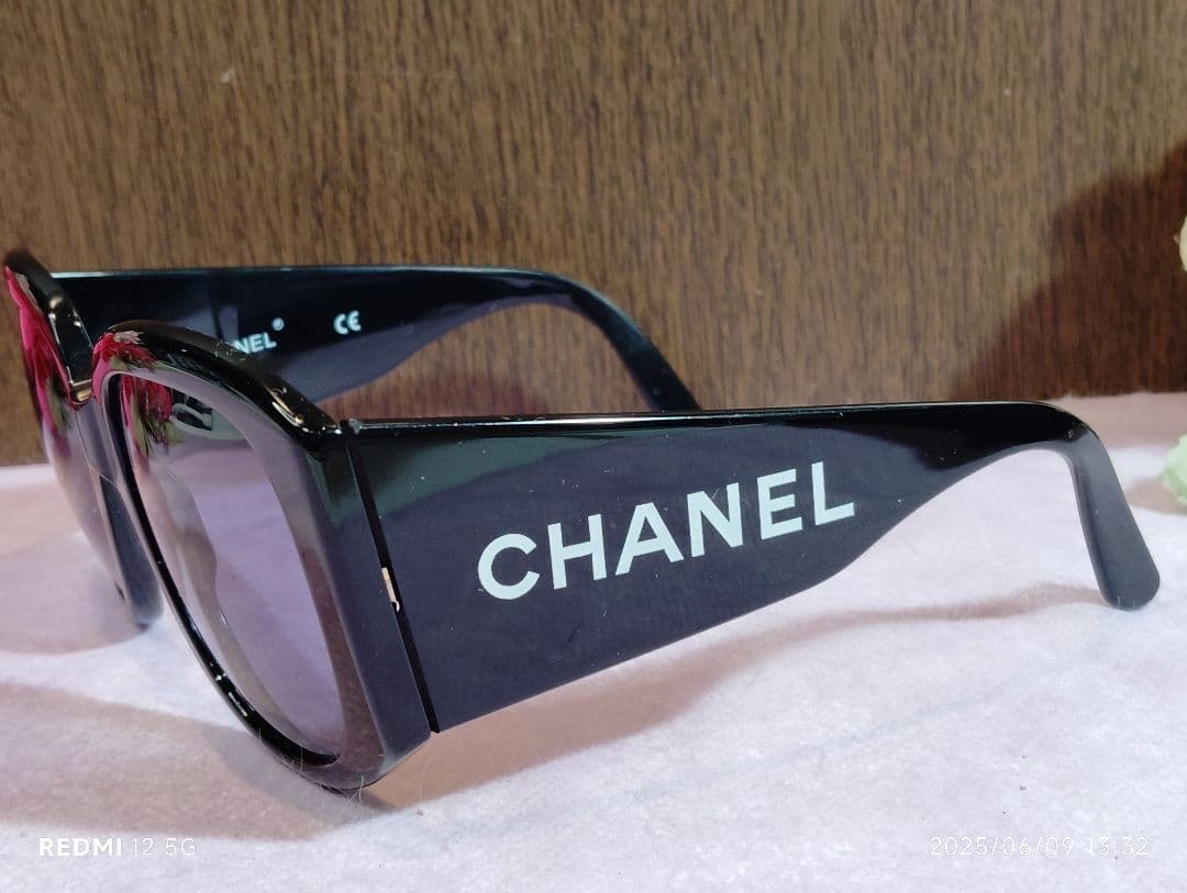 CHANEL】90s ヴィンテージ サングラス ビッグロゴ スクエア型CHANEL