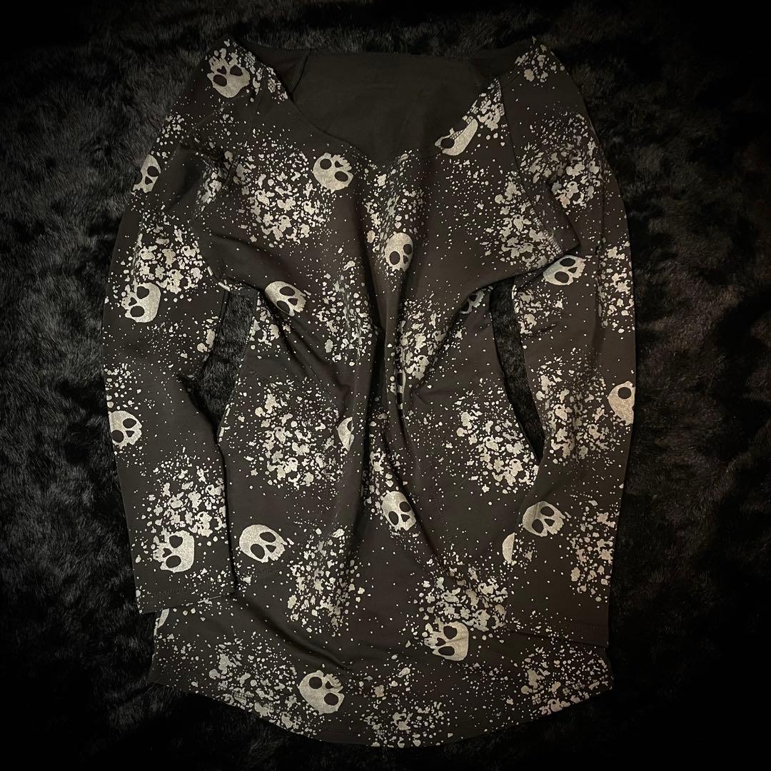 allover skull tee KMRii IFSIXWASNINE LGB - メルカリ