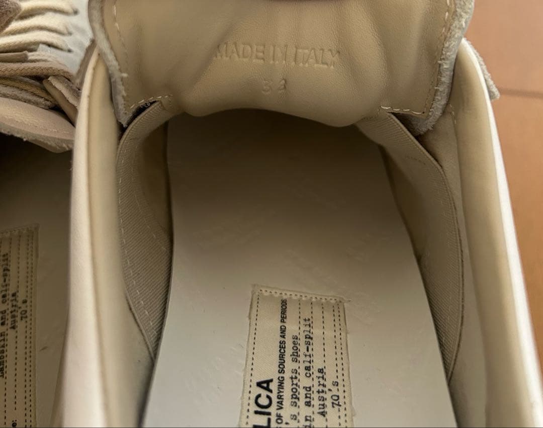 メゾンマルジェラ　ジャーマントレーナー　24.0cm