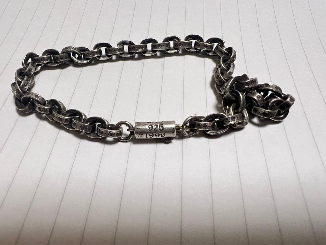 Shibuya2kさま専用 クロムハーツ ペーパーチェーン　ブレスレット8インチ Shibuya2kさま専用 クロムハーツ ペーパーチェーン ブレスレット8