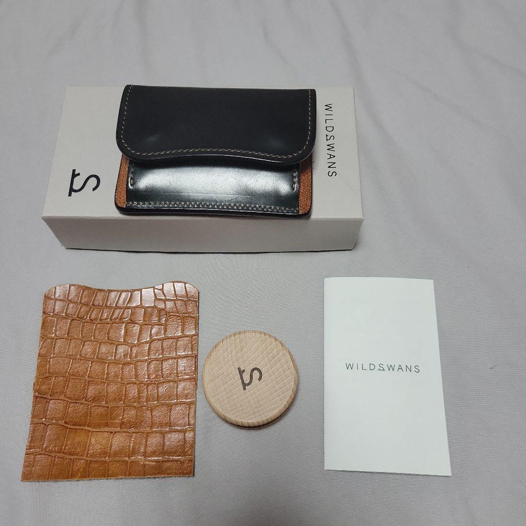値下げ ワイルドスワンズ　タング　シェルコードバン WILD SWANS（ワイルドスワンズ）TONGUE（タング）マルチコインケース