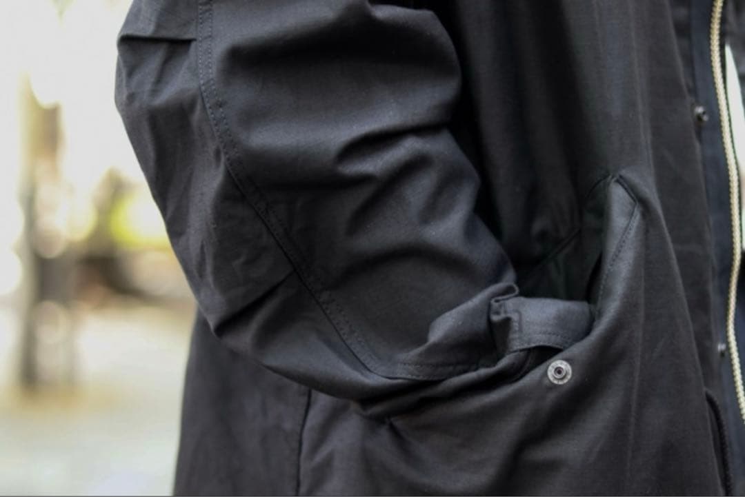 コムデギャルソンオム M-65コート ブラック - メルカリ