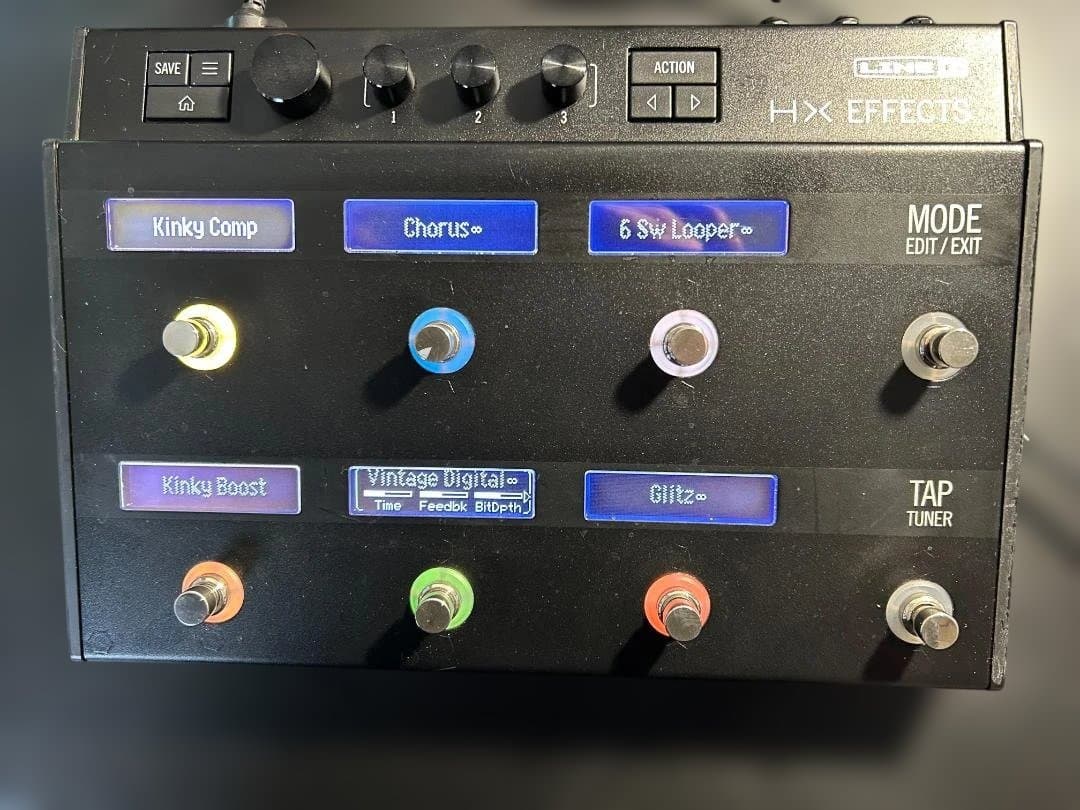 LINE 6 HX EFFECTS マルチエフェクター Line 6 ( ライン6 ) HX EFFECTS マルチエフェクター 送料無料