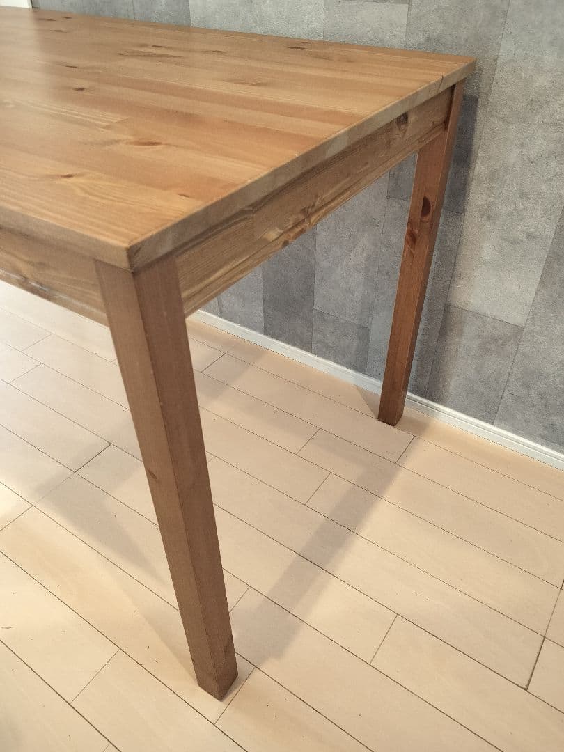 《送料込》IKEA ヨックモック 木製 テーブル ダイニング 机 食卓