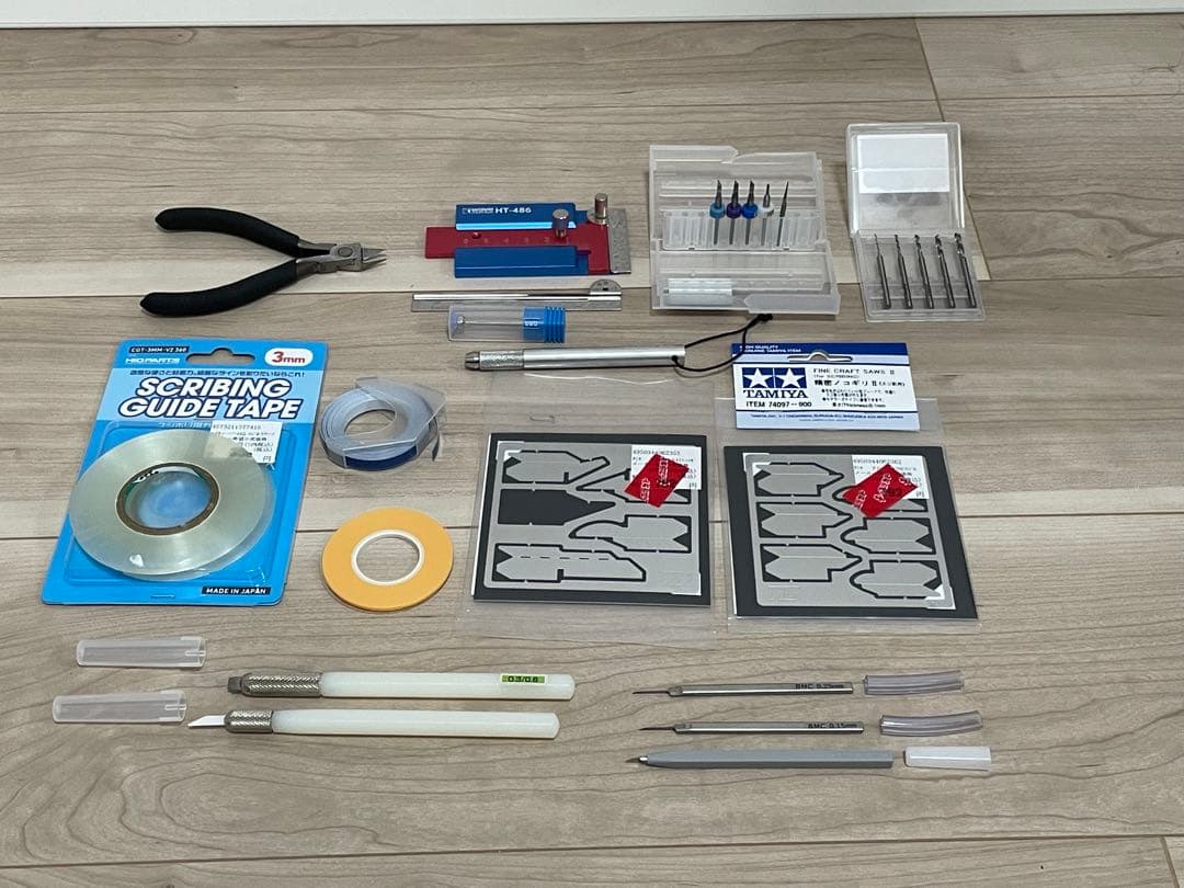 プラモデル ガンプラ 道具 工具 セット　BMC タガネ　ピンバイス　タミヤ タガネ プラモデル 筋彫り bmcタガネ( スジボリ) : スピード発送