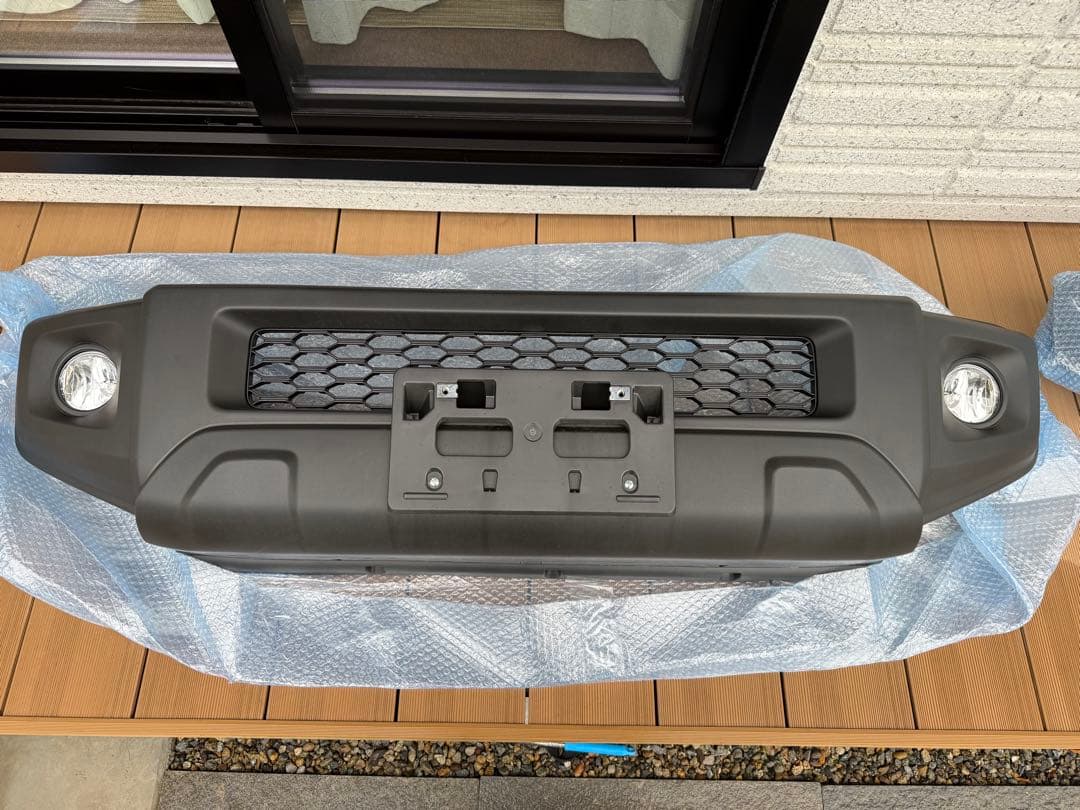 ジムニーシエラ JB74 純正 フロントバンパー 程度良好品】スズキ JB74 ジムニーシエラ 純正 フロントバンパー 品番