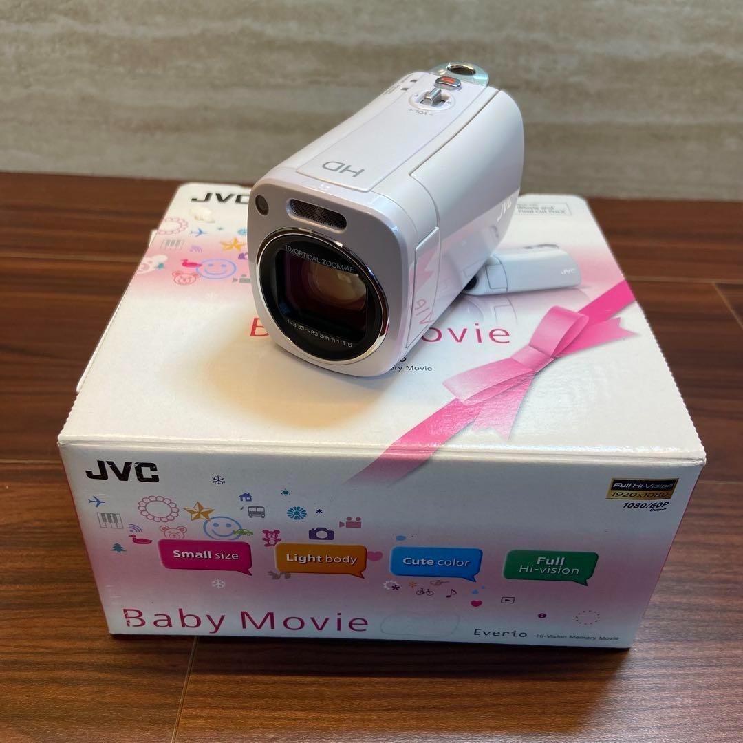 Victor JVC Baby Movie GZ-N1 ビデオカメラ 1776 Amazon | JVCKENWOOD JVC ビデオカメラ BabyMovie 内蔵メモリー8GB