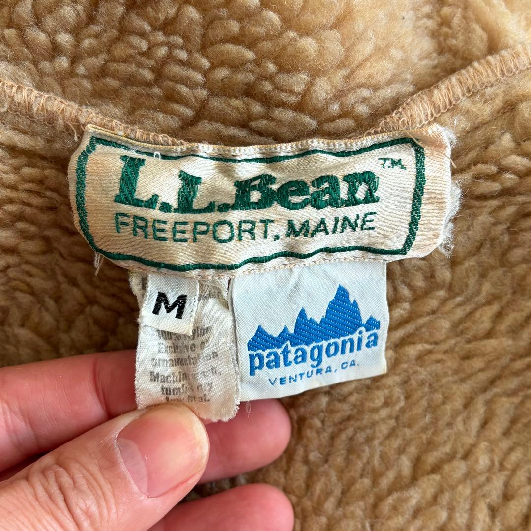 70s Patagonia × L.L.Bean ポテトベスト M ヴィンテージ