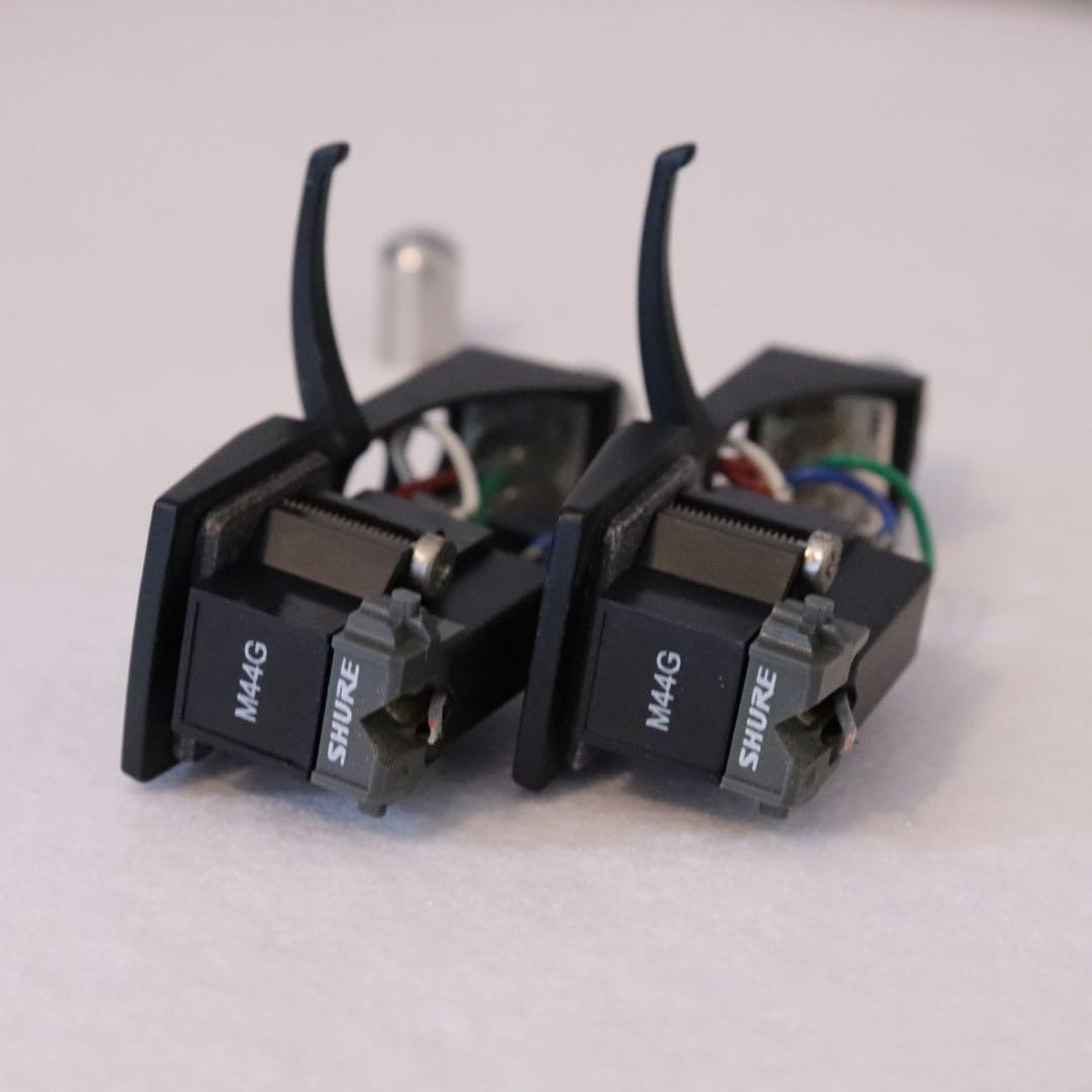 SHURE M44G レコードカートリッジ 2個セット Amazon.co.jp: SHURE フォノ カートリッジ M44G 【国内正規品】 : 家電