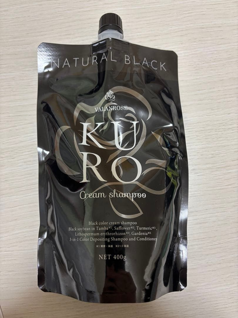 VALANROSE KURO Cream Shampoo 400g - メルカリ