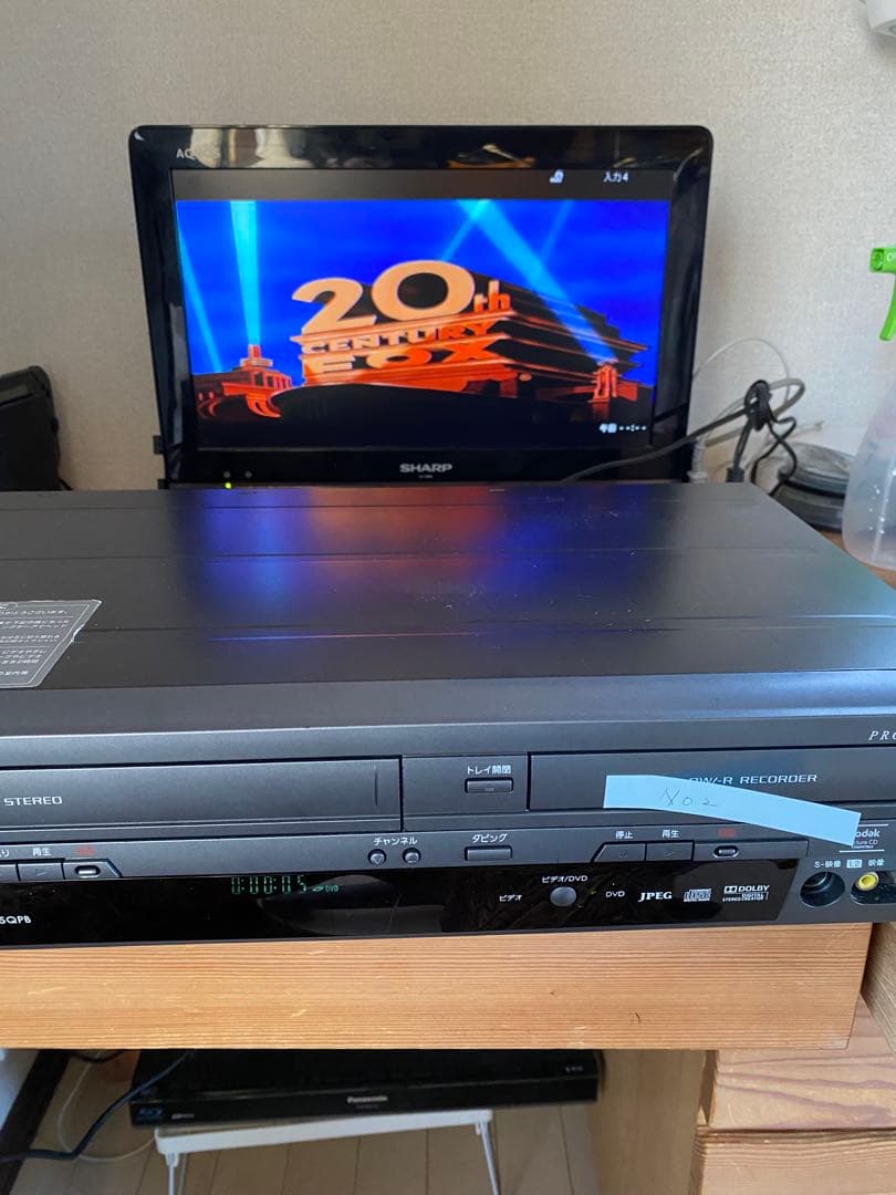 竹*ツ様 ジャンク DXアンテナ DXR160V 2台 DVD VHS レコー