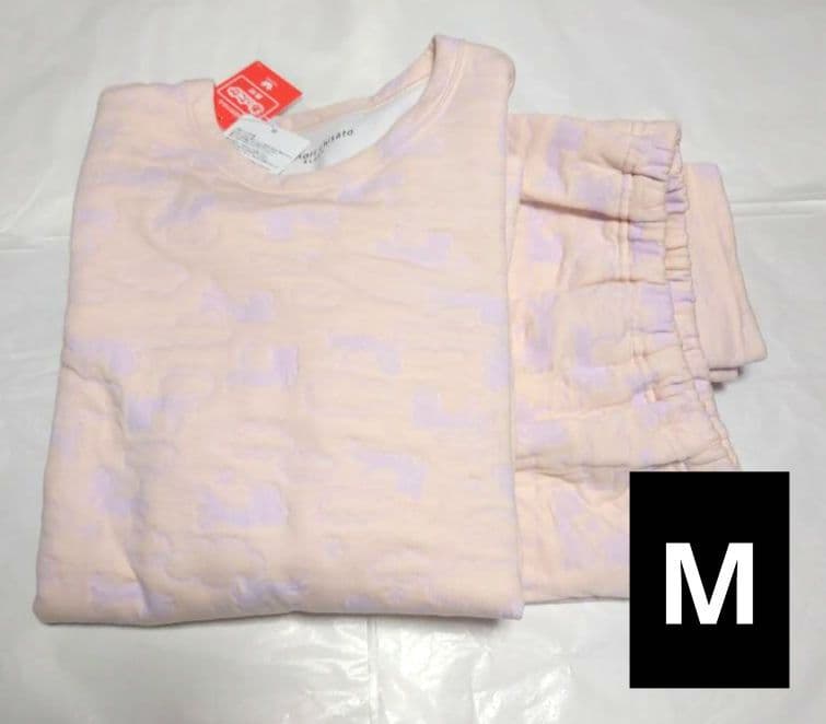 新品タグ付き ツモリチサト パジャマ ルームウェア キルト 中綿 秋冬 雲 TSUMORI CHISATO（ツモリチサト） パジャマ あったか キルトニット ML