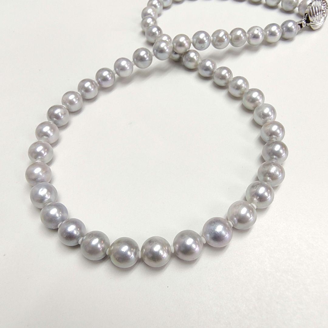 あこや真珠 本真珠 ネックレス Silver - メルカリ