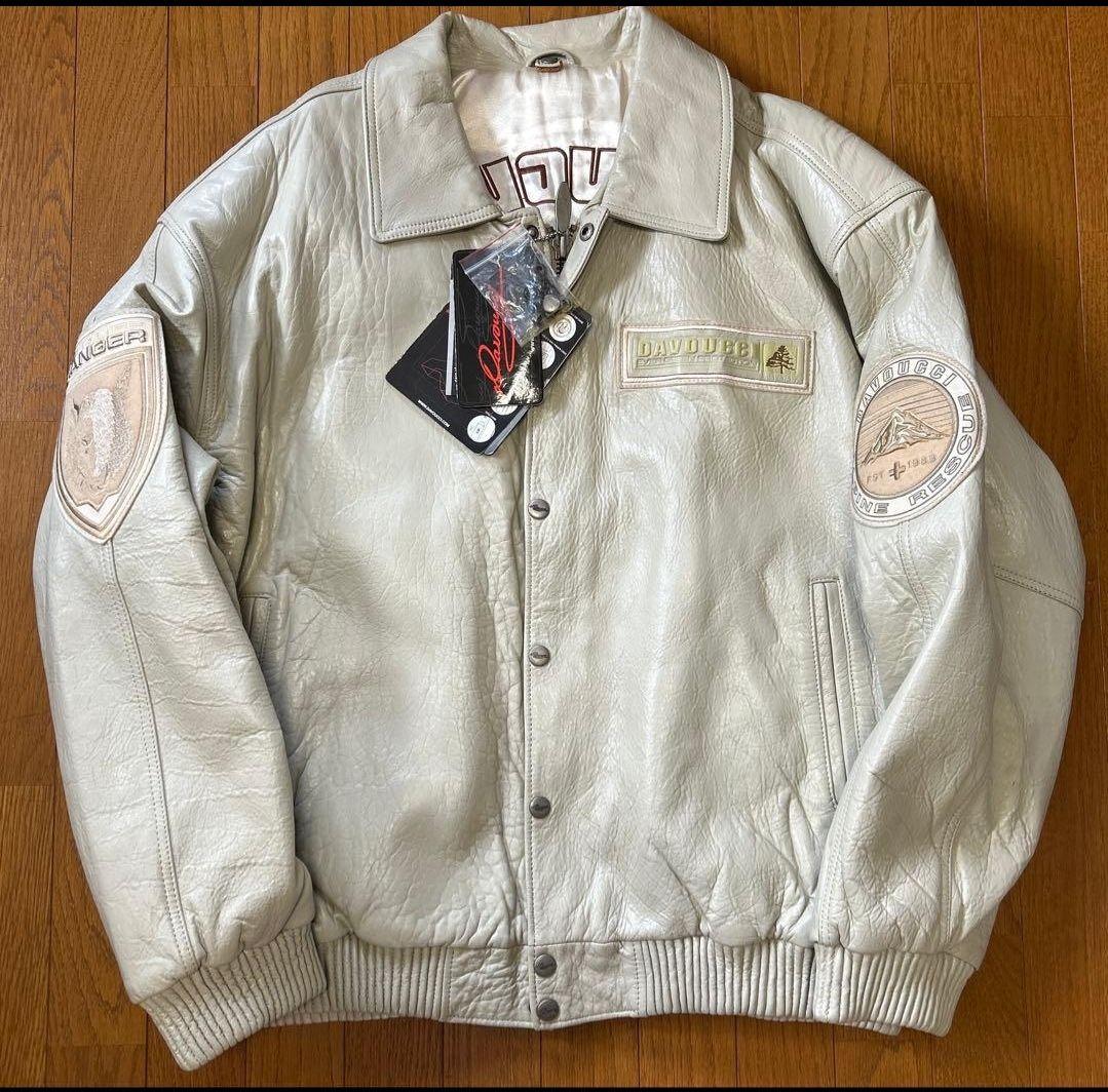 デッドストック】Davoucci レザージャケット 革ジャン 90's - メルカリ