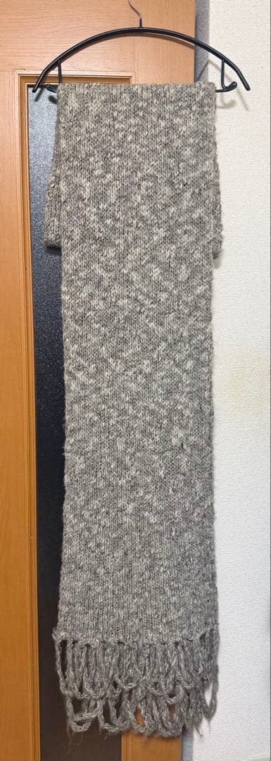 Dior クリスチャンディオール　イタリア製　グレー　マフラー Christian Dior（クリスチャン・ディオール） ディオール ウール