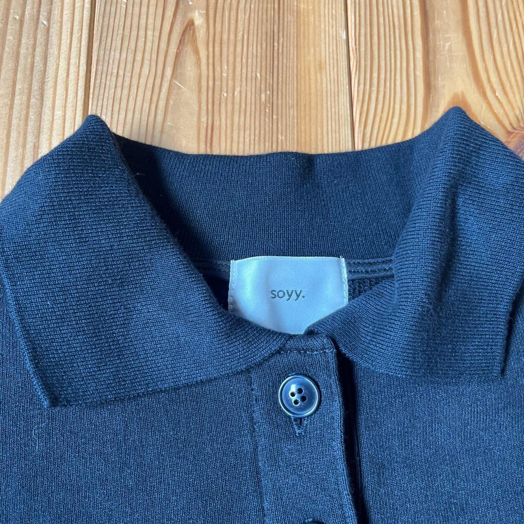 soyy. アーモンドポロ ブラック