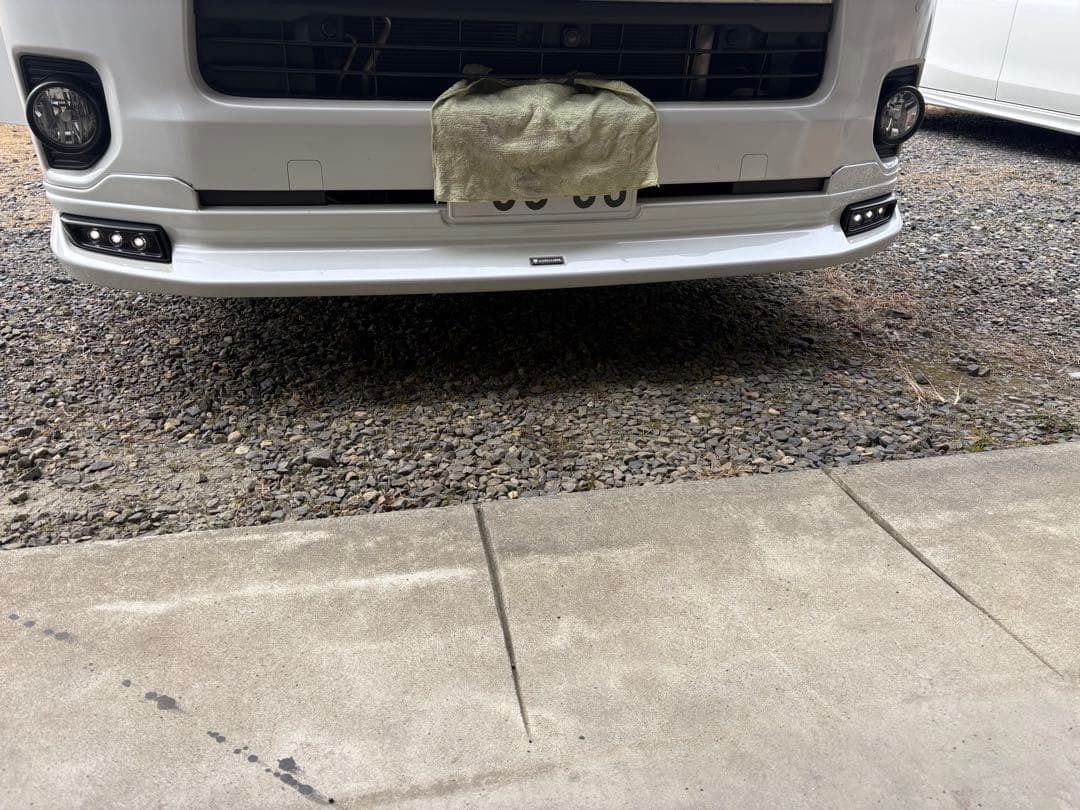 200 ハイエース　6型　モデリスタ　フロント　リップ　スポイラー　エアロ ハイエース 200系（2022.4〜 ） ワイド MODELLISTA Version