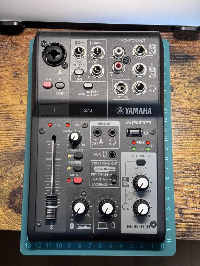 DTM・DAW yamaha ag03mk2 Amazon.co.jp: YAMAHA / AG03MK2 BLACK PCユーザー向け 配信/DTMセット