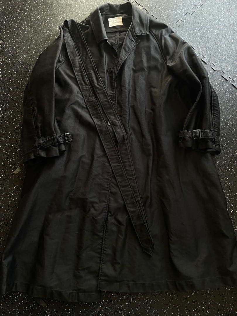 b*d様 OUTIL レショップ　別注コート　ブラックモールスキン OUTIL レショップ 別注コート ブラックモールスキン - メルカリ
