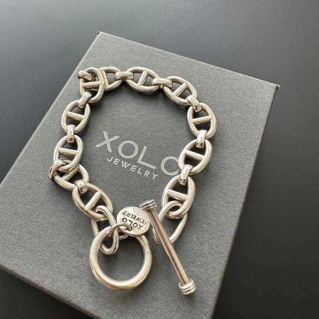 アクセサリー Xolo Jewerly Anchor Link Bracelet -10mm-