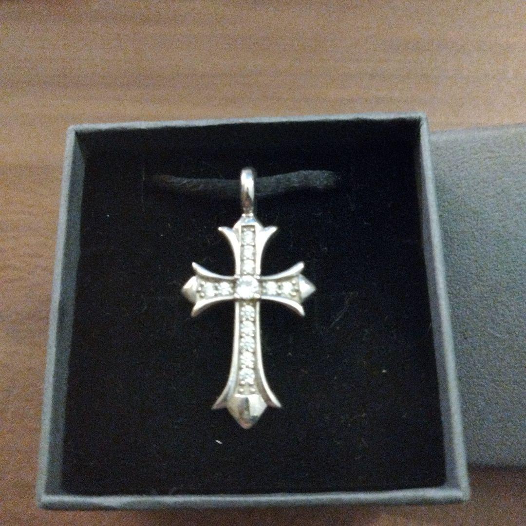 シルバー925 純銀 クロスバカラ 18kクロム ch ガボール ロンワンズ ロンワンズ (LONE ONES) ペンダント クロム クロス ラージ (名古屋