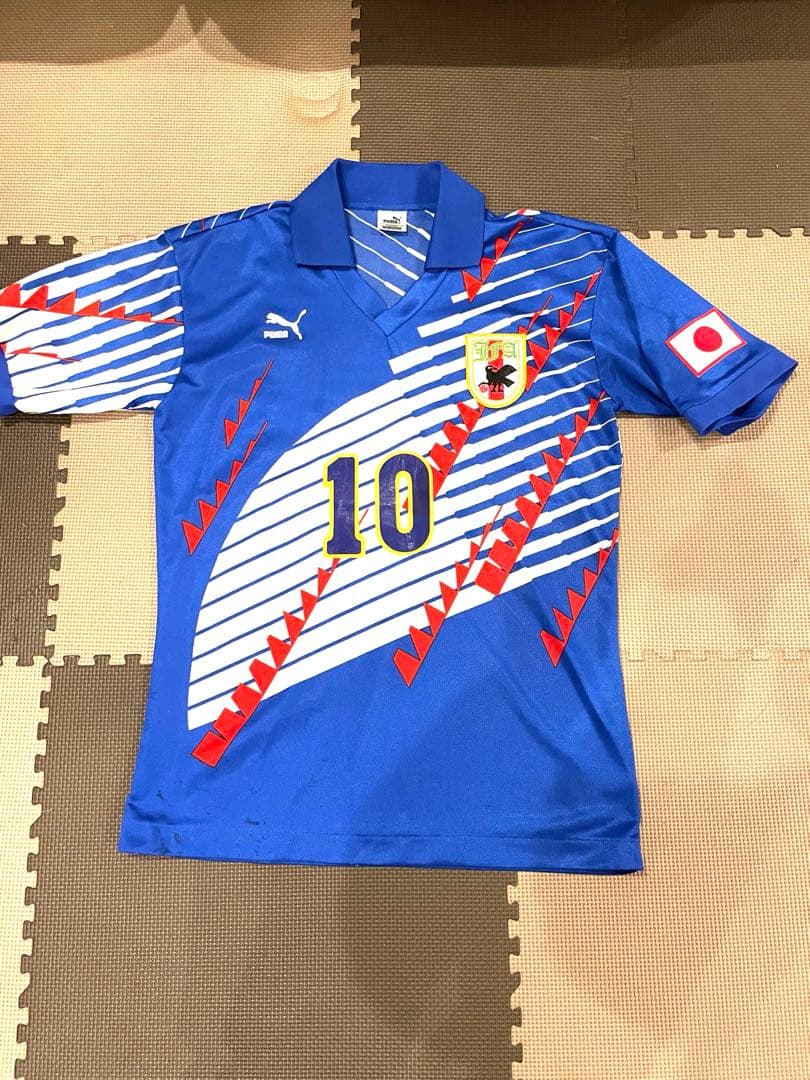 日本代表 プーマ PUMA ドーハの悲劇 ユニフォーム ヴィンテージ - メルカリ