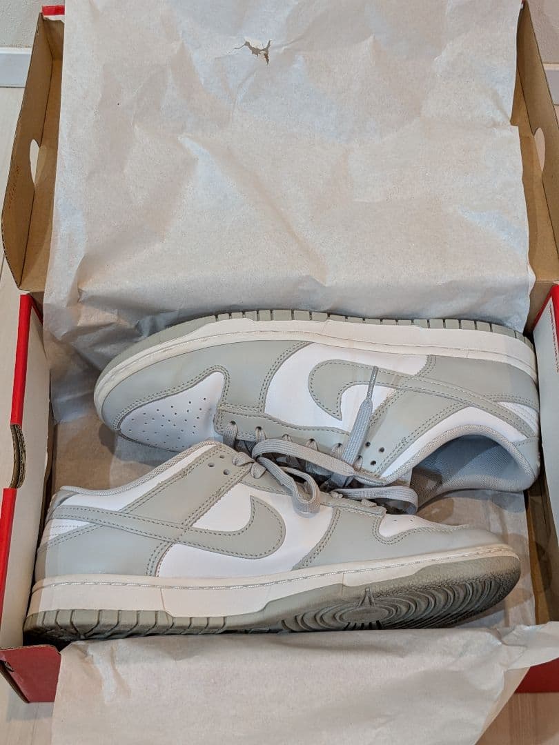 DUNK LOW \"GREY FOG\" ダンク ロー グレーフォグ　27.5cm