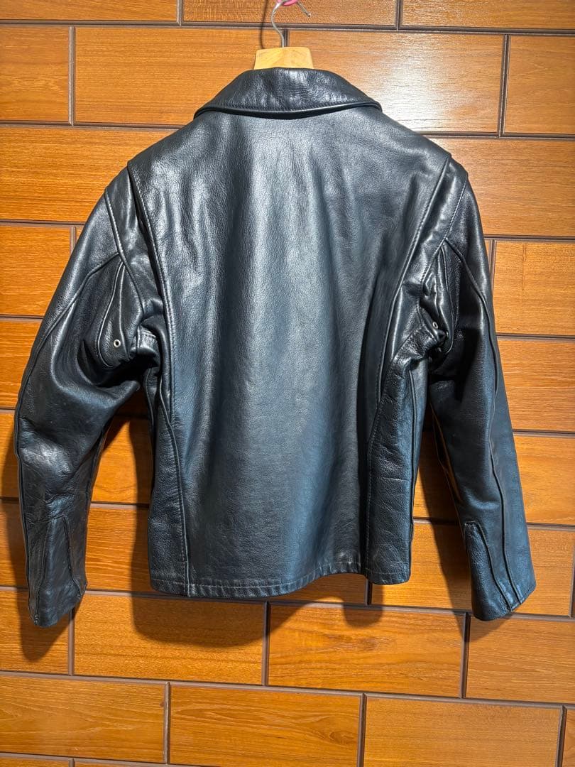 ジ*ス様 schottシングルライダース 襟付きボア無しサイズ34 - メルカリ