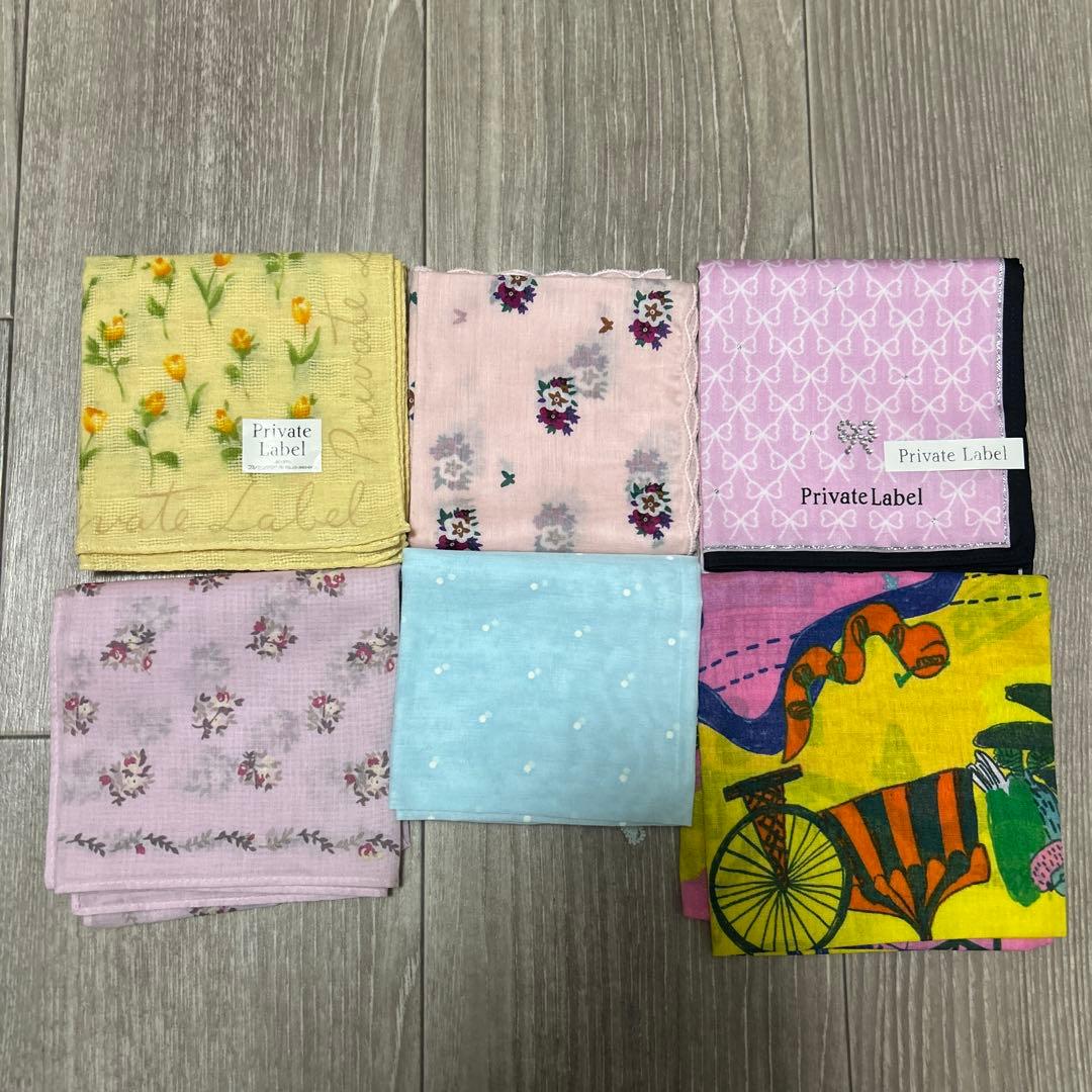 Private Label ハンカチセット 6枚 - メルカリ