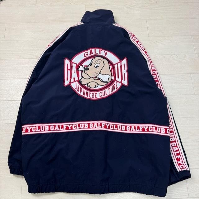 ガルフィー 燃えるわんわん ナイロンセットアップ XL ユニセックス