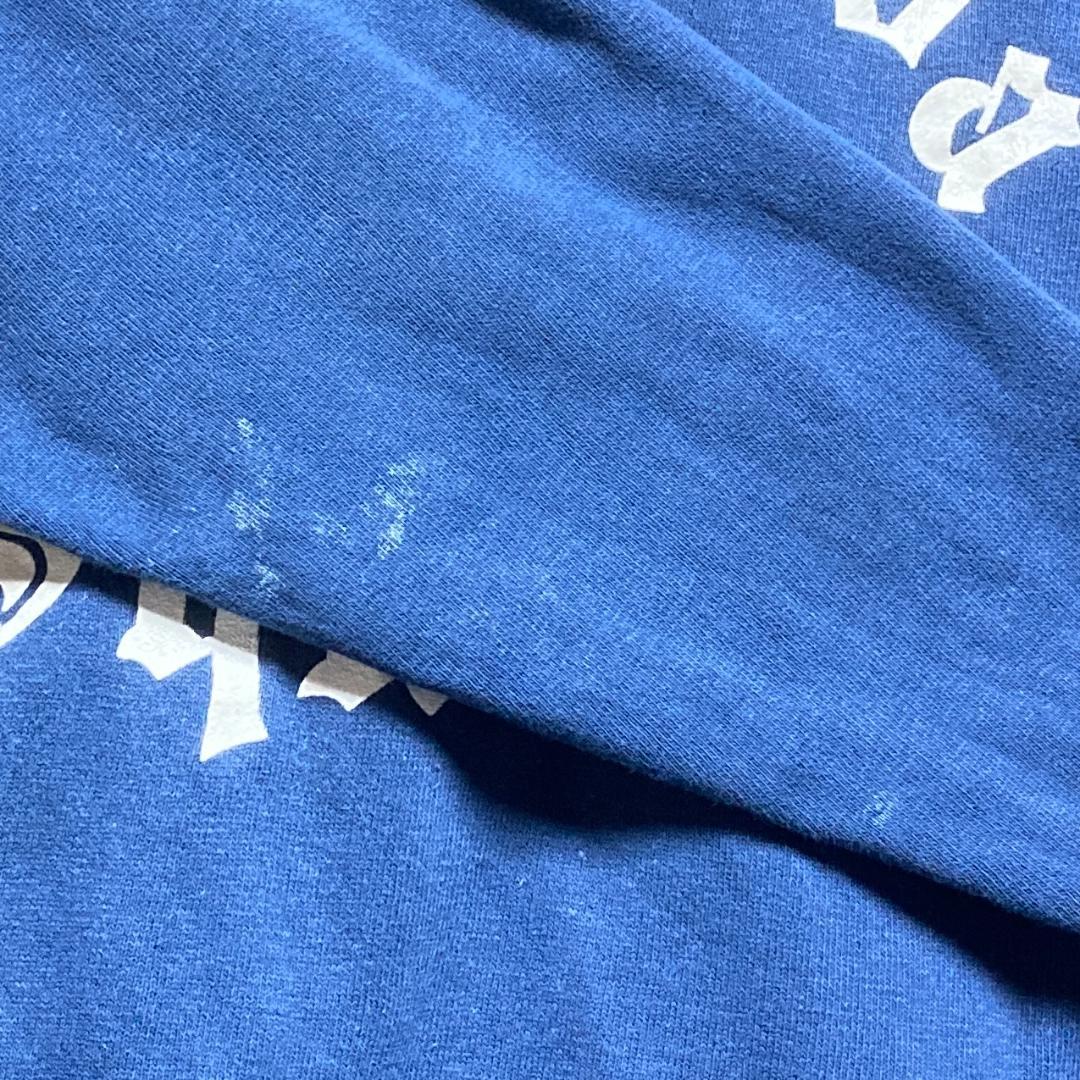 希少☆70s80s USA製 脇ガゼット付 ヴィンテージ スウェット 4本針縫