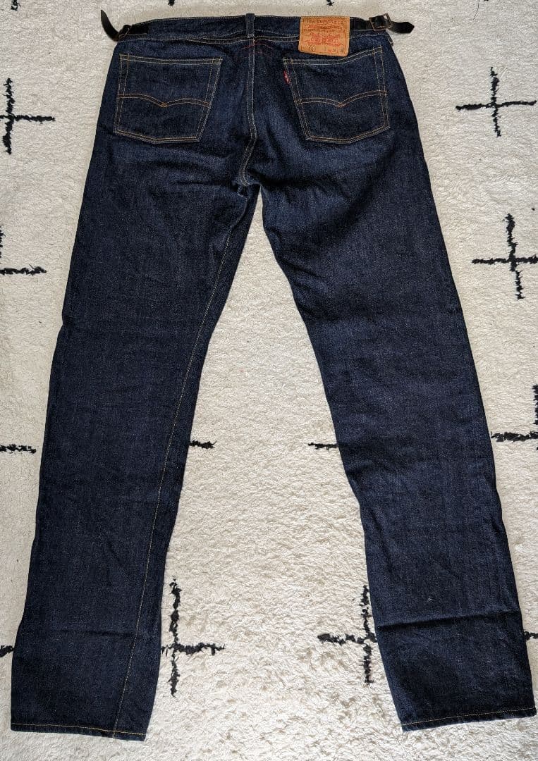 ジュンヤワタナベ リーバイス ダブルネーム 脇割り セルビッジ - メルカリ