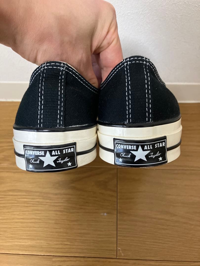 ☆新品☆ コンバース 27cm CT70 チャックテイラー ローカット 黒色