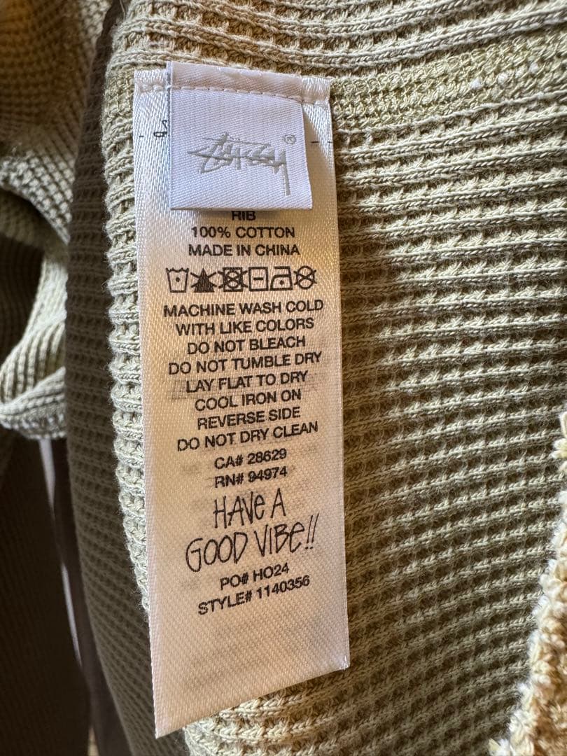 Basic Stüssy Thermal \"Sand\" XL