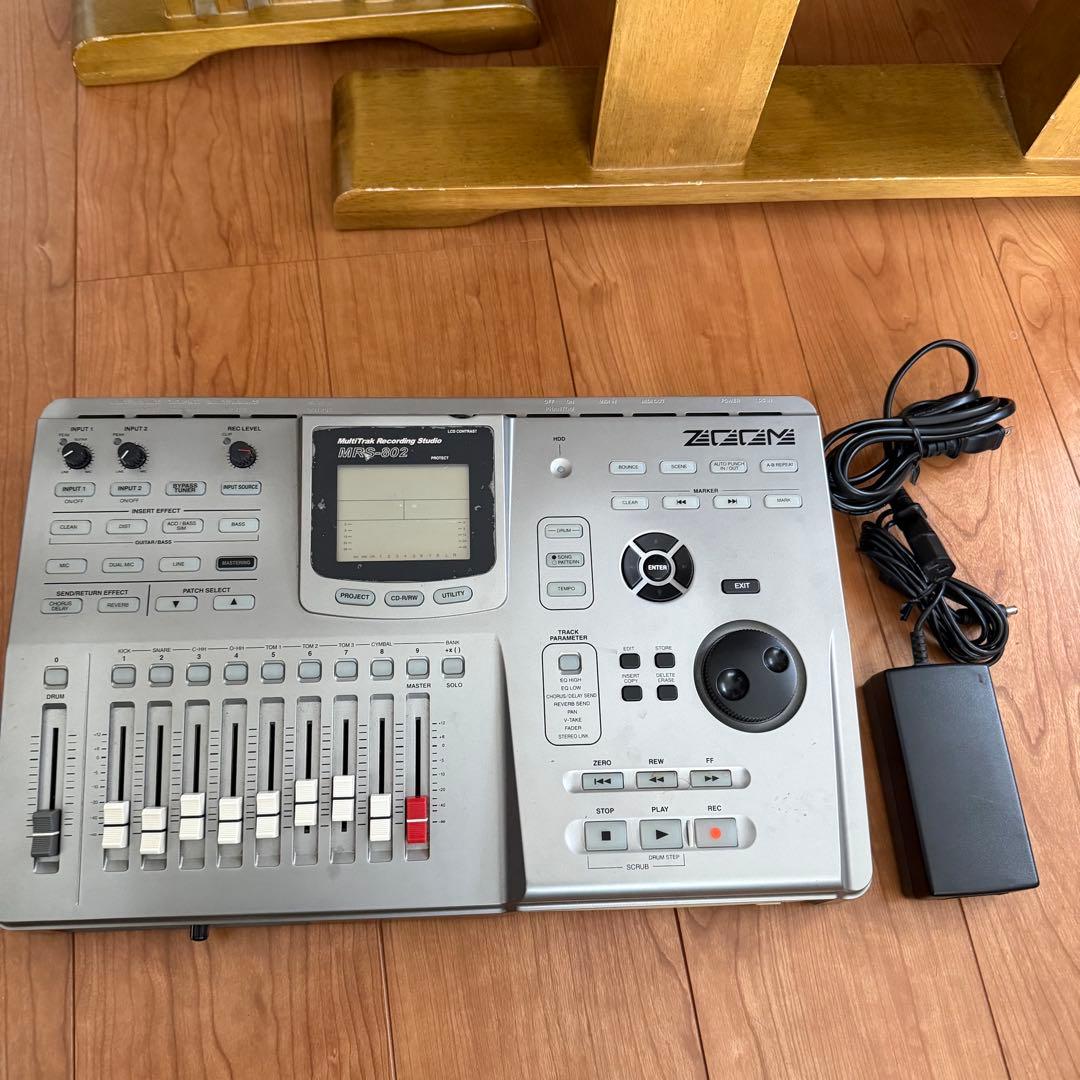 ZOOM MRS-802 CD-RW搭載 マルチトラックレコーダー 動作品 - メルカリ